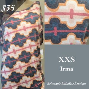Brand new with tags. Lularoe Irma Tunic.